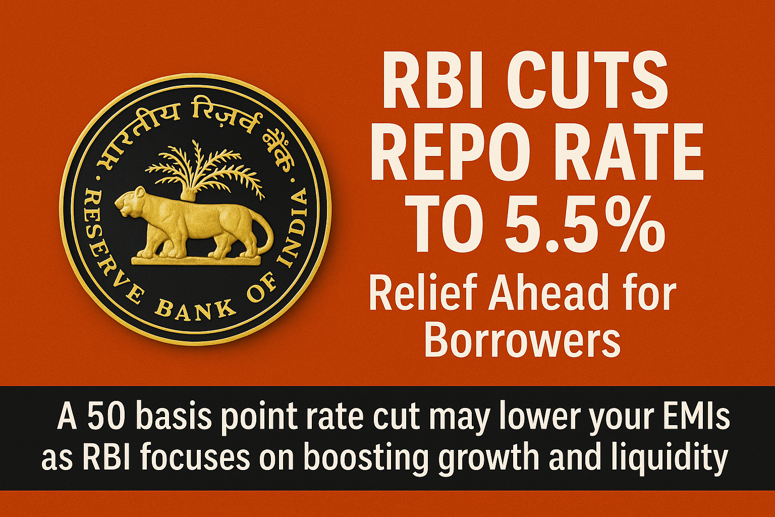 RBI Cuts Repo Rate