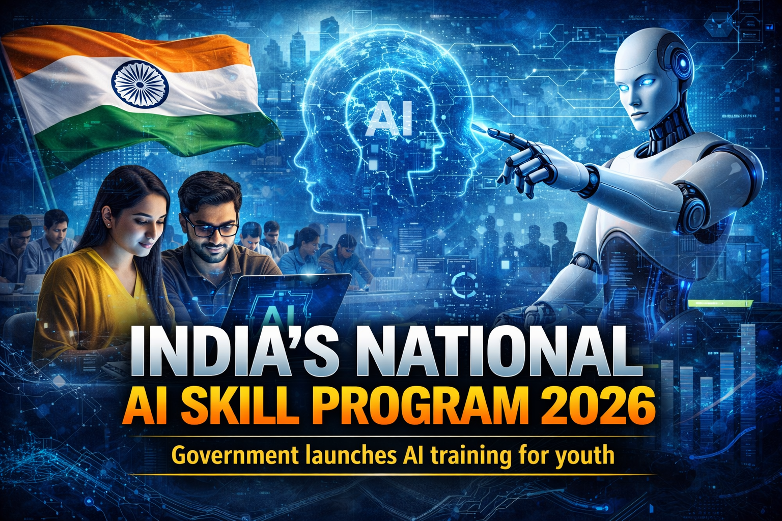 India Accelerates AI Revolution with New National Skill Program 2026 todaynews360.in