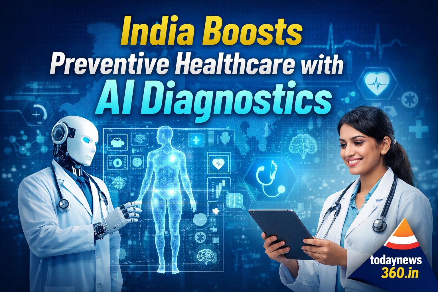 India Strengthens Preventive Healthcare with AI Based Early Diagnosis Programs todaynews.in360