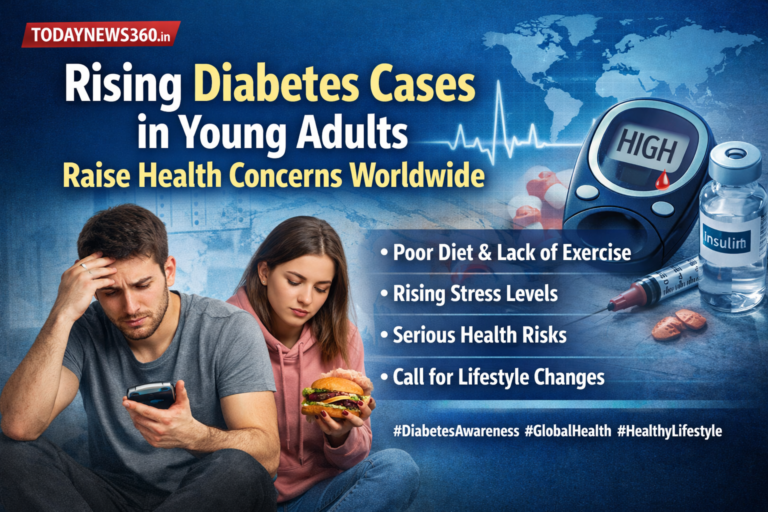 Rising Diabetes Cases in Young Adults Raise Health Concerns Worldwide todaynews.in360