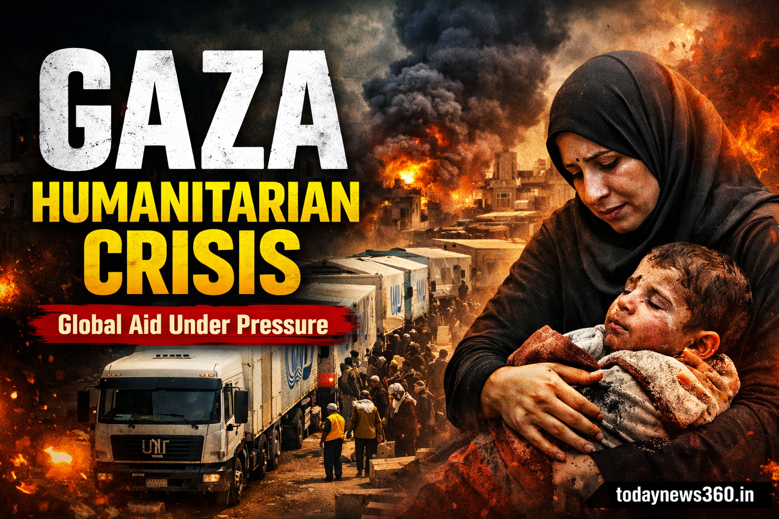 Humanitarian Aid Efforts Intensify in Gaza Amid Ongoing Conflict bollywoodlifes.in