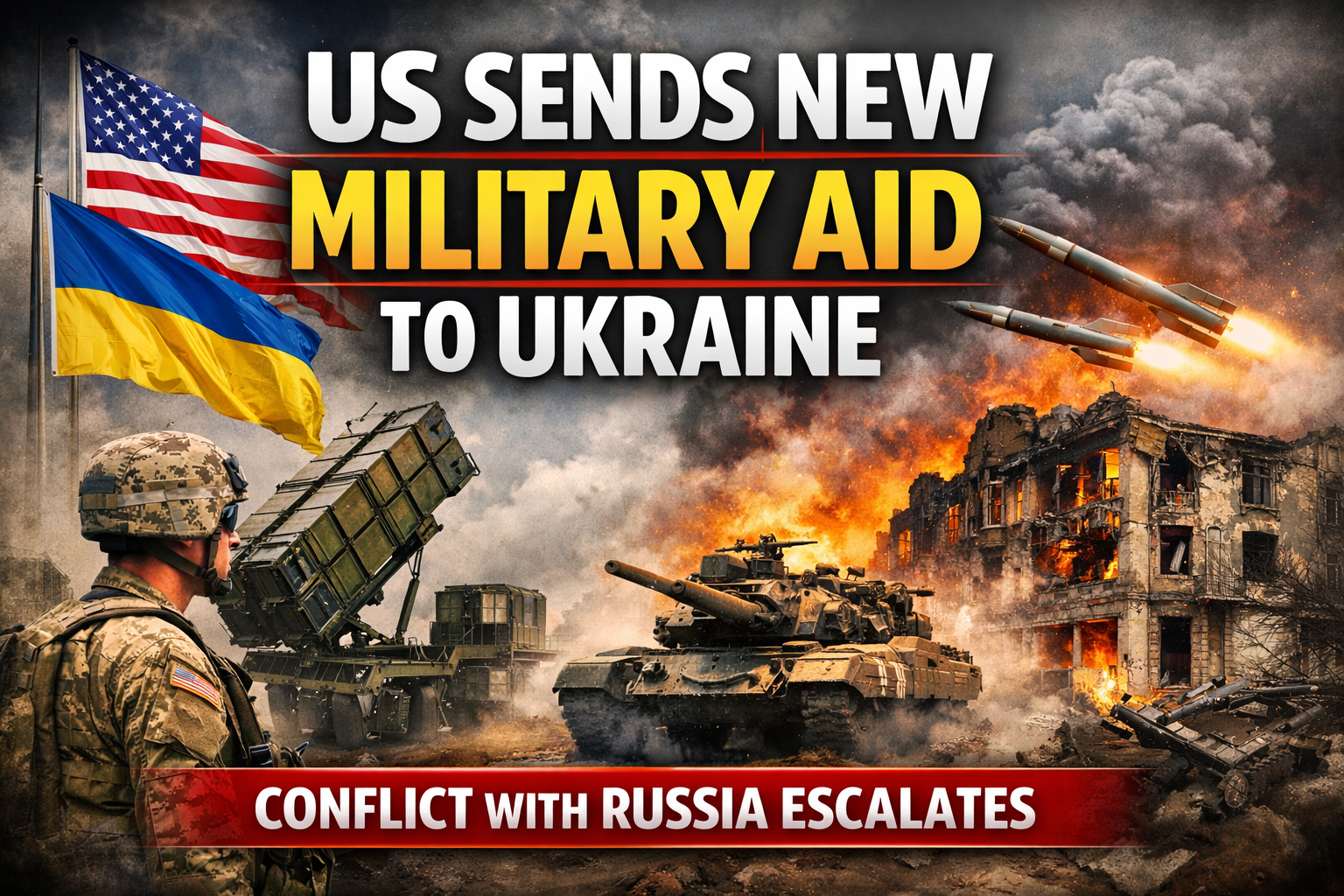 US Announces Fresh Defense Aid for Ukraine as War Intensifies Todaynews360.in