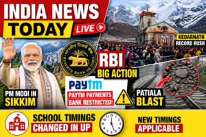 India News Today Kedarnath Rush RBI Action Modi Visit