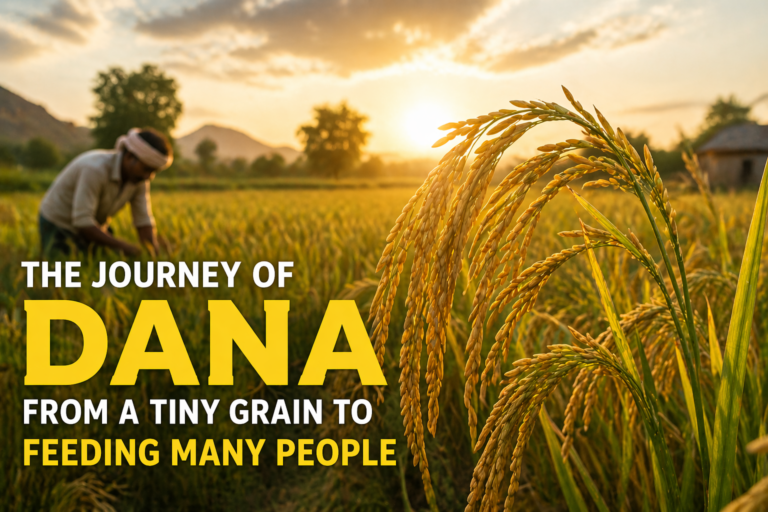 The Journey of Dana From a Tiny Grain to Feeding Many People todaynews.in