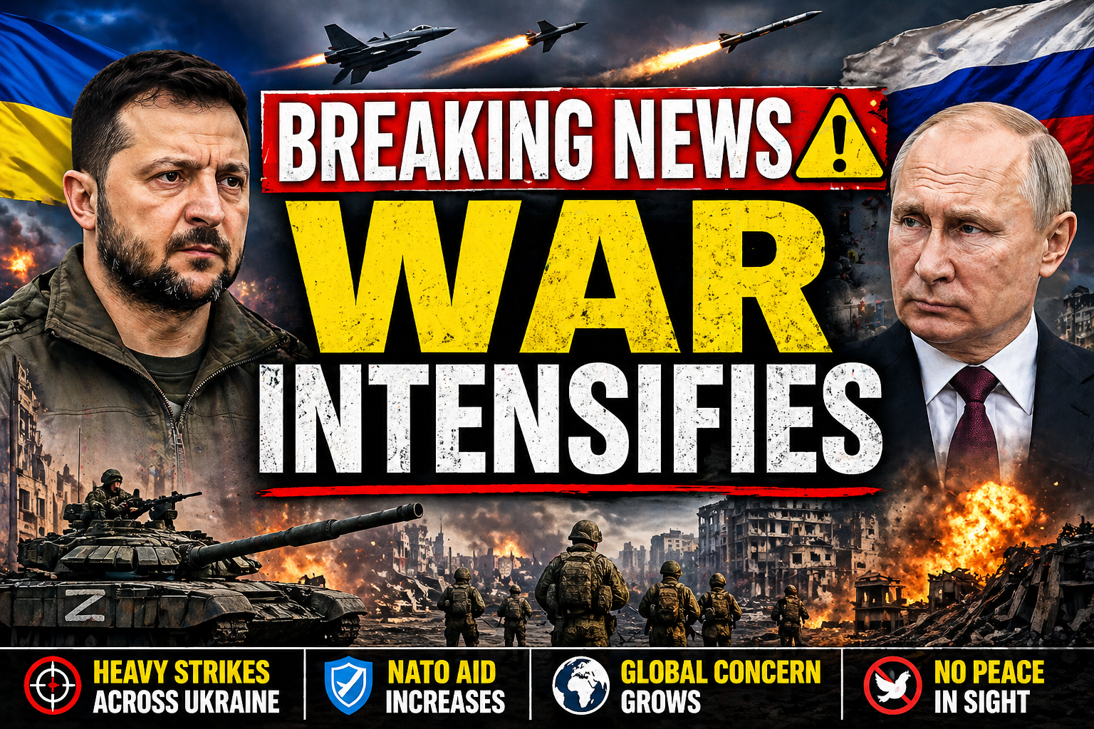 Ukraine Russia War Update Strikes Aid Rising Tension todaynews360.in