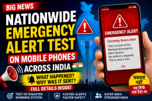 Millions Shocked as Emergency Warning Hits Phones Across India