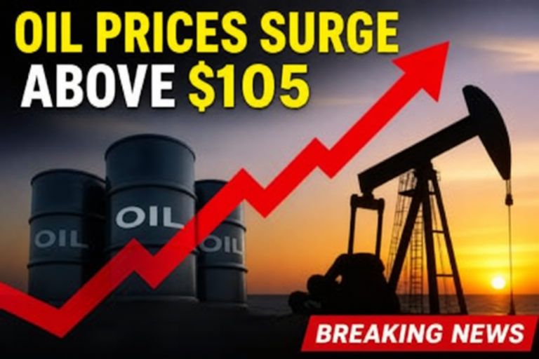 Oil Prices Surge Above $105 After Middle East Tensions Todaynews360.in