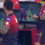 virat kohli watching csk match Urvi Patel