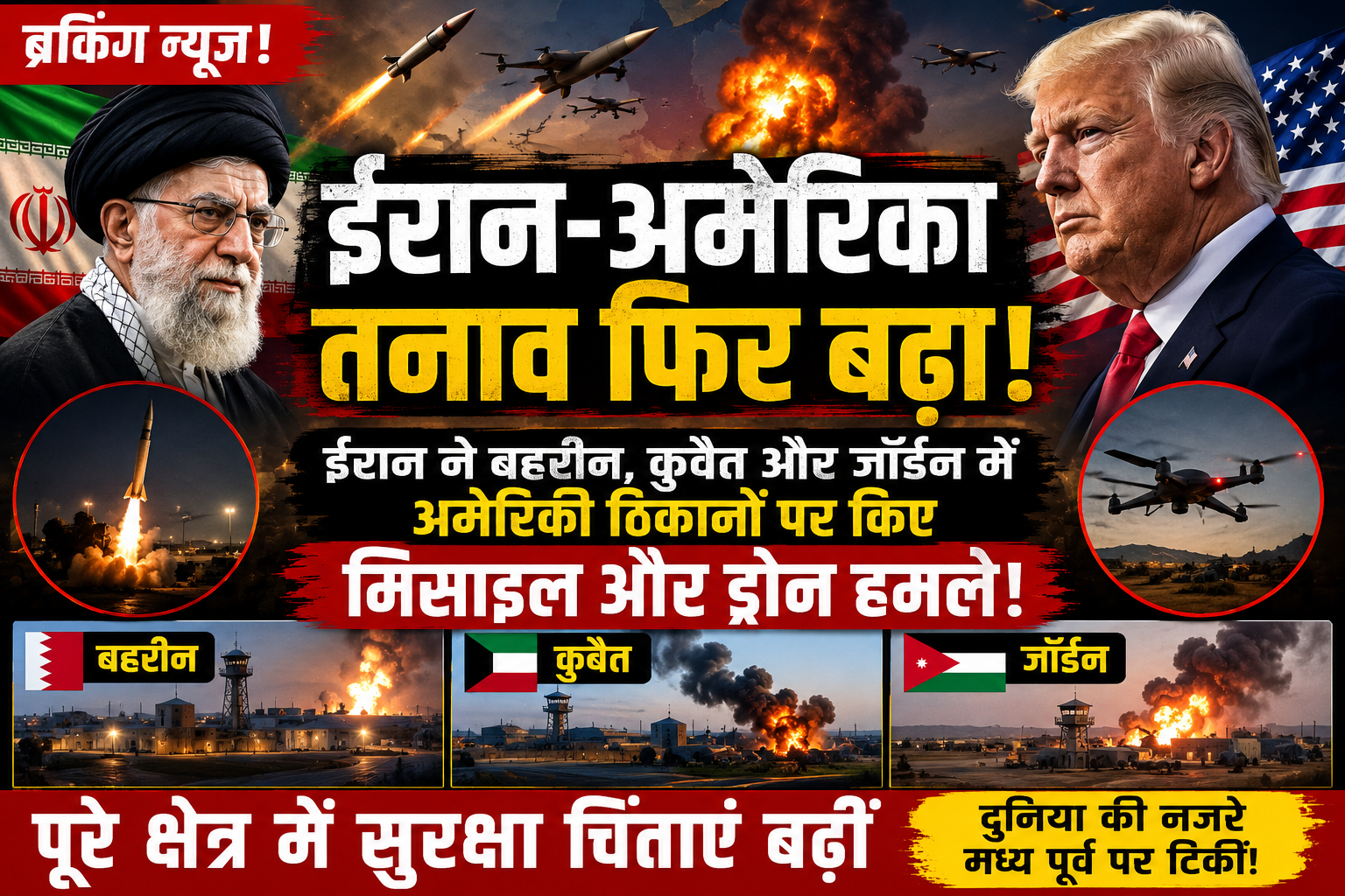 ईरान-अमेरिका america iran war